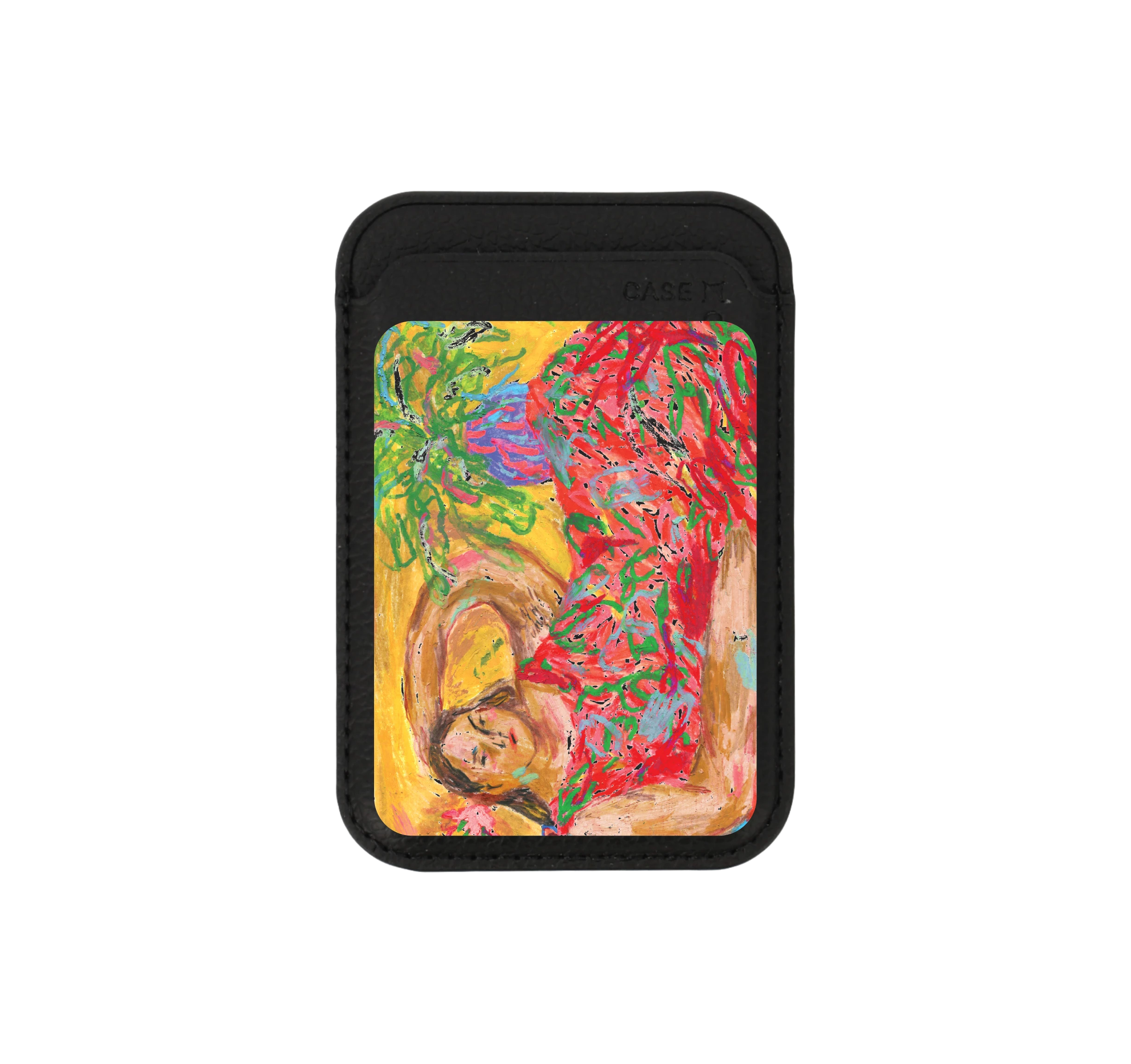 black wallet magsafe portrait by juli baker